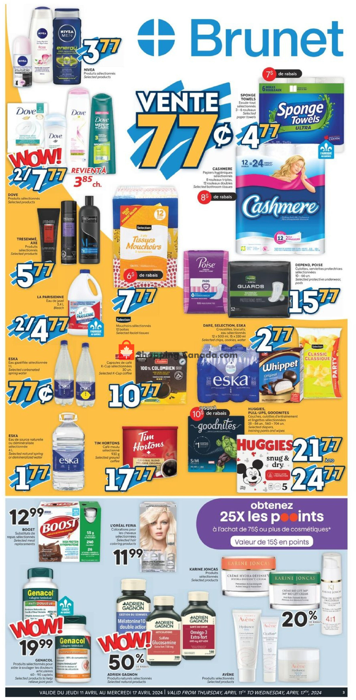 Brunet flyer from Thursday April 11, 2024 to Wednesday April 17, 2024 - page 2
