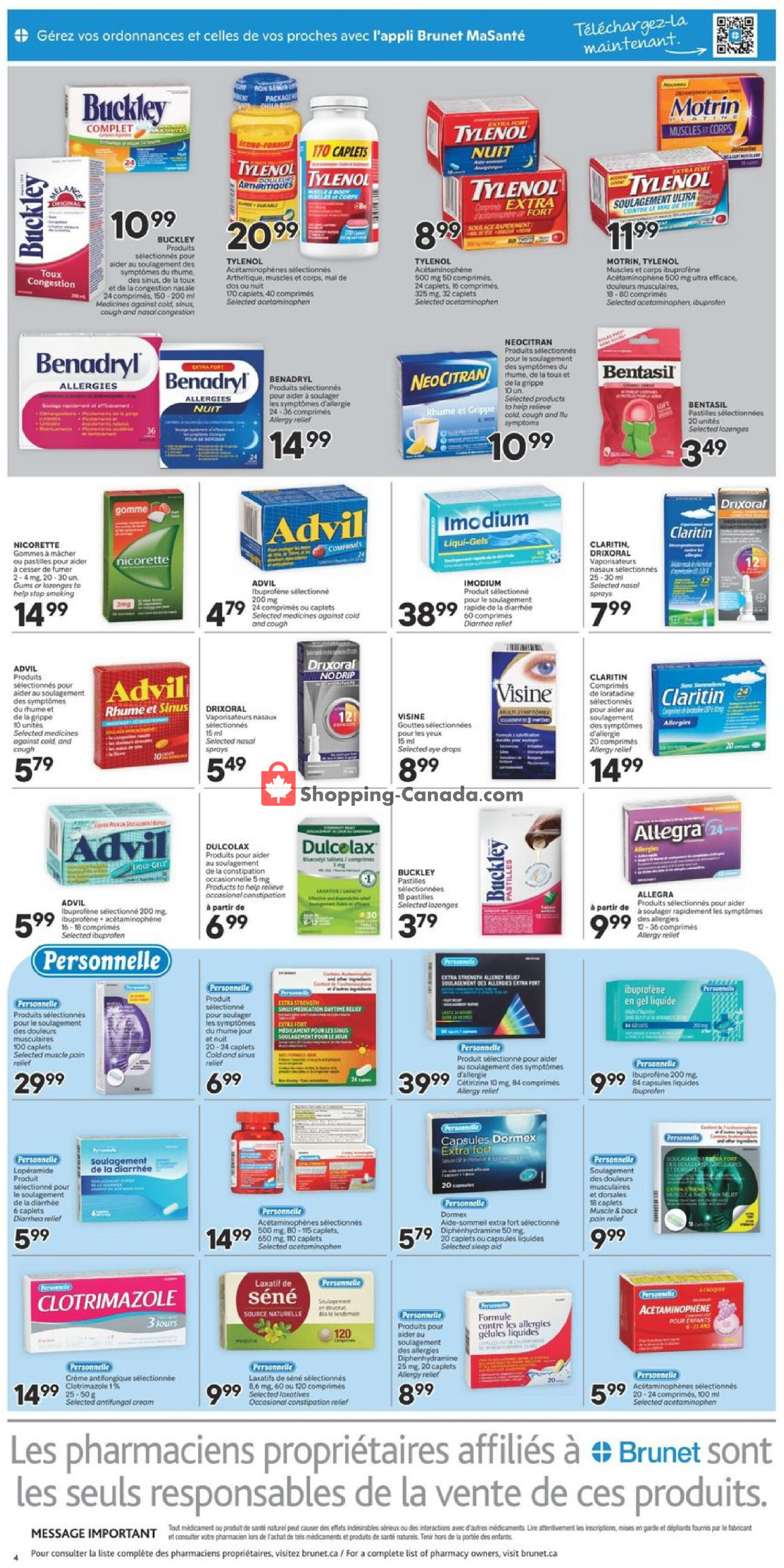 Brunet flyer from Thursday April 11, 2024 to Wednesday April 17, 2024 - page 3