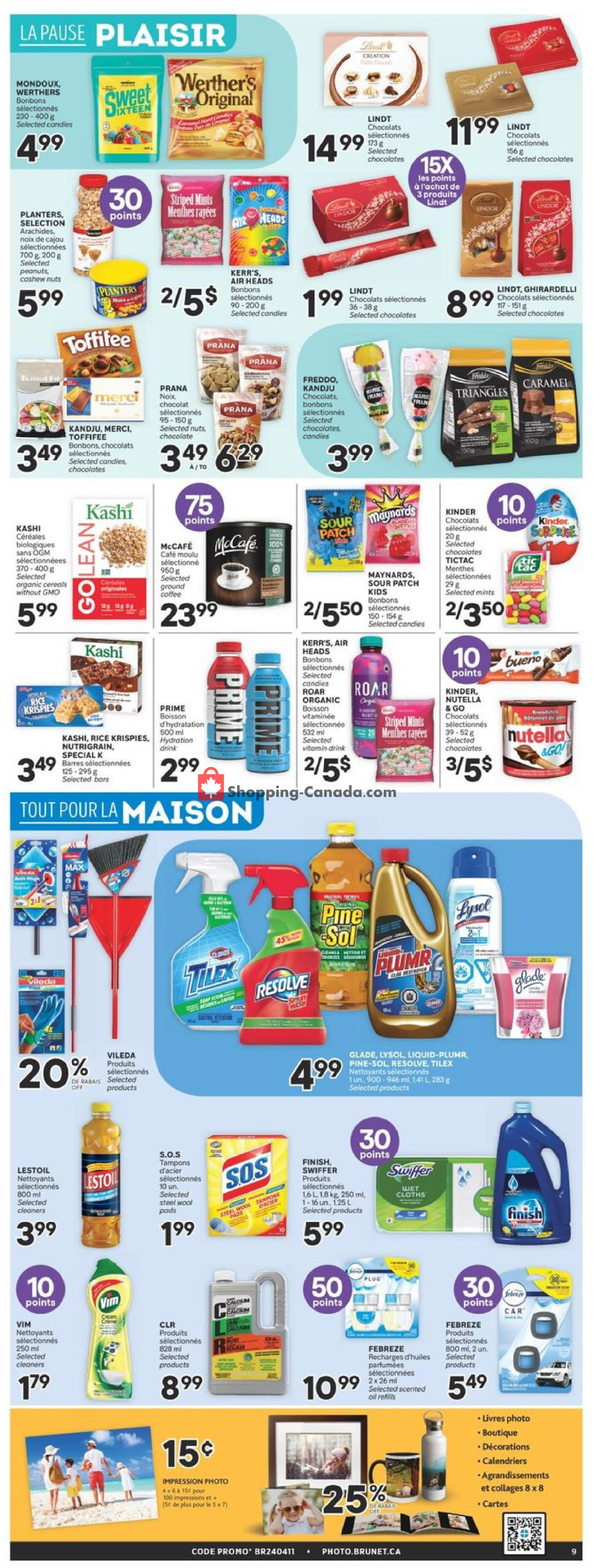 Brunet flyer from Thursday April 11, 2024 to Wednesday April 17, 2024 - page 8