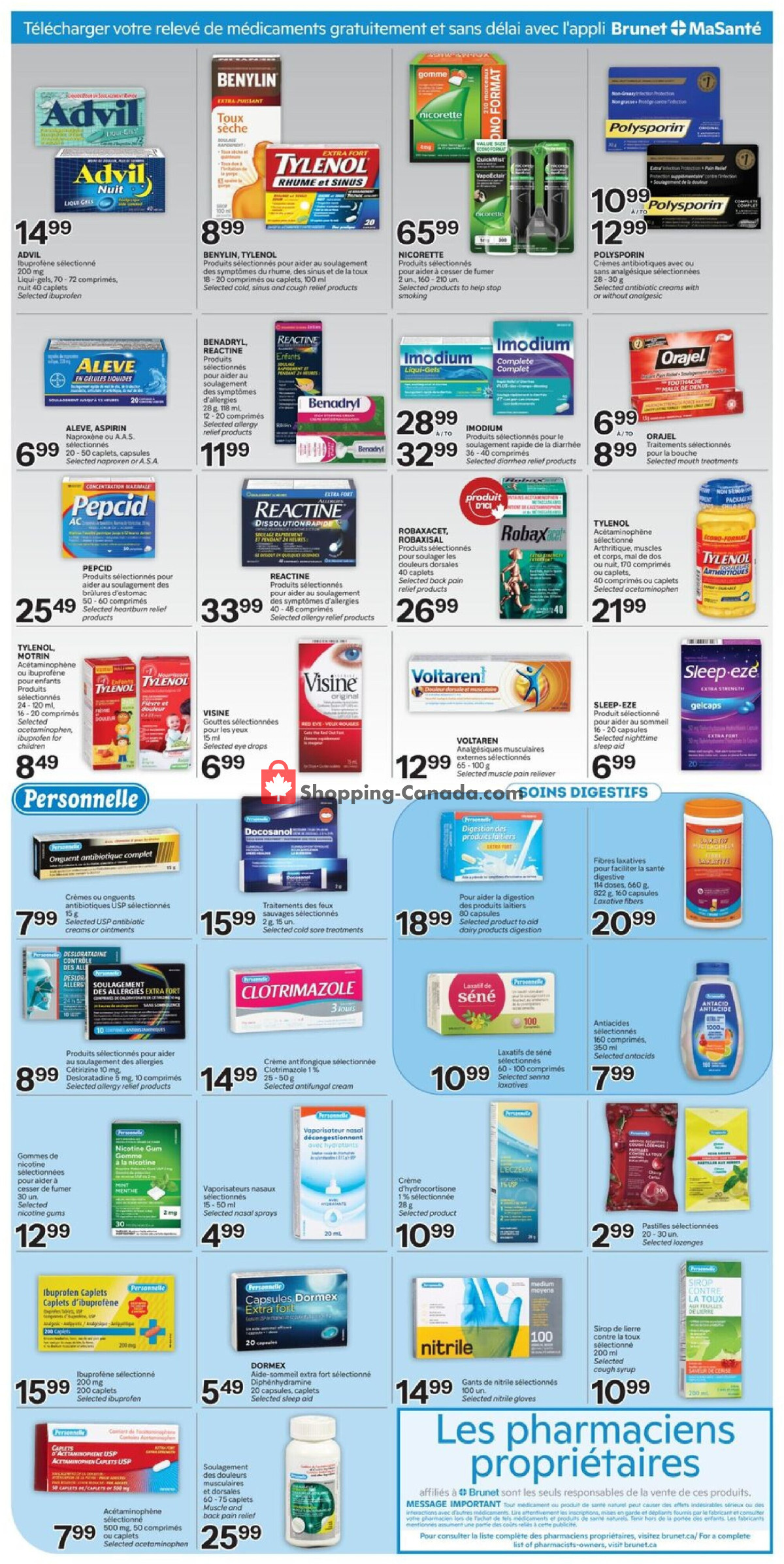 Brunet flyer from Thursday April 23, 2026 to Wednesday April 29, 2026 - page 3