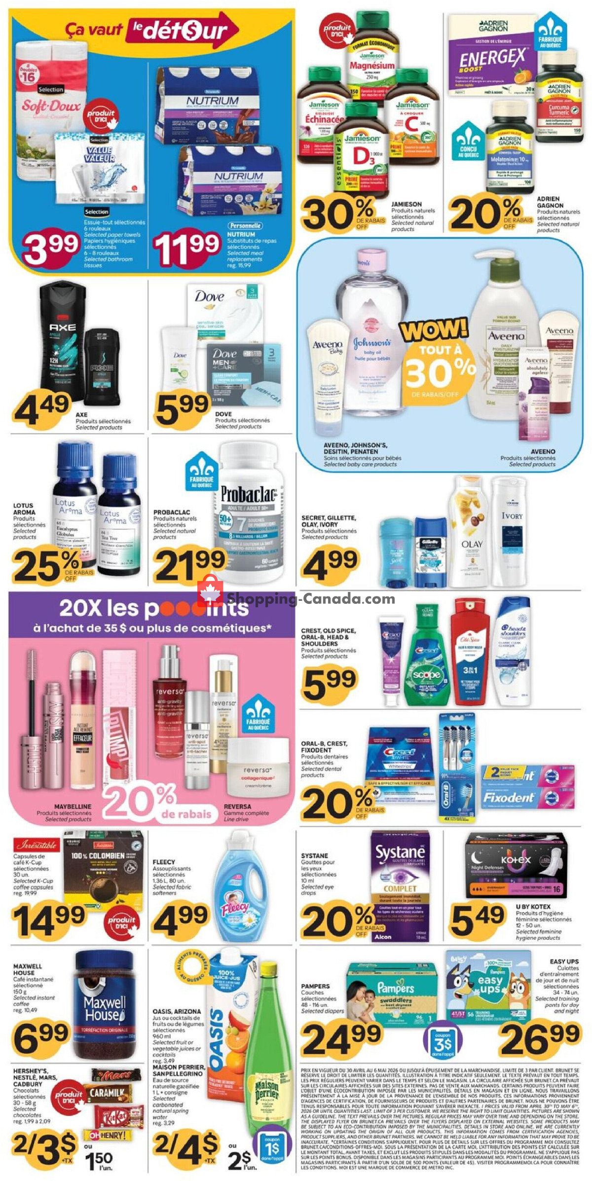 Brunet flyer from Thursday April 30, 2026 to Wednesday May 6, 2026 - page 2