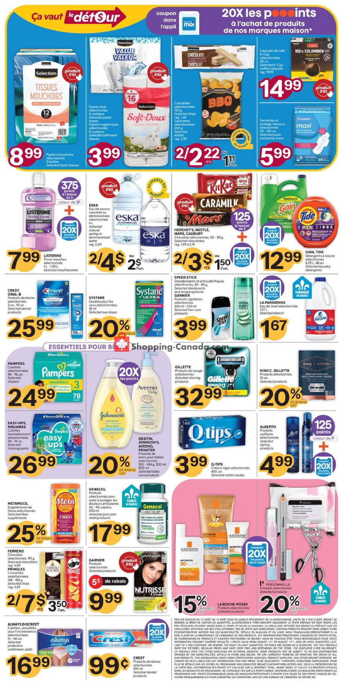 Brunet flyer from Thursday August 13, 2026 to Wednesday August 19, 2026 - page 3