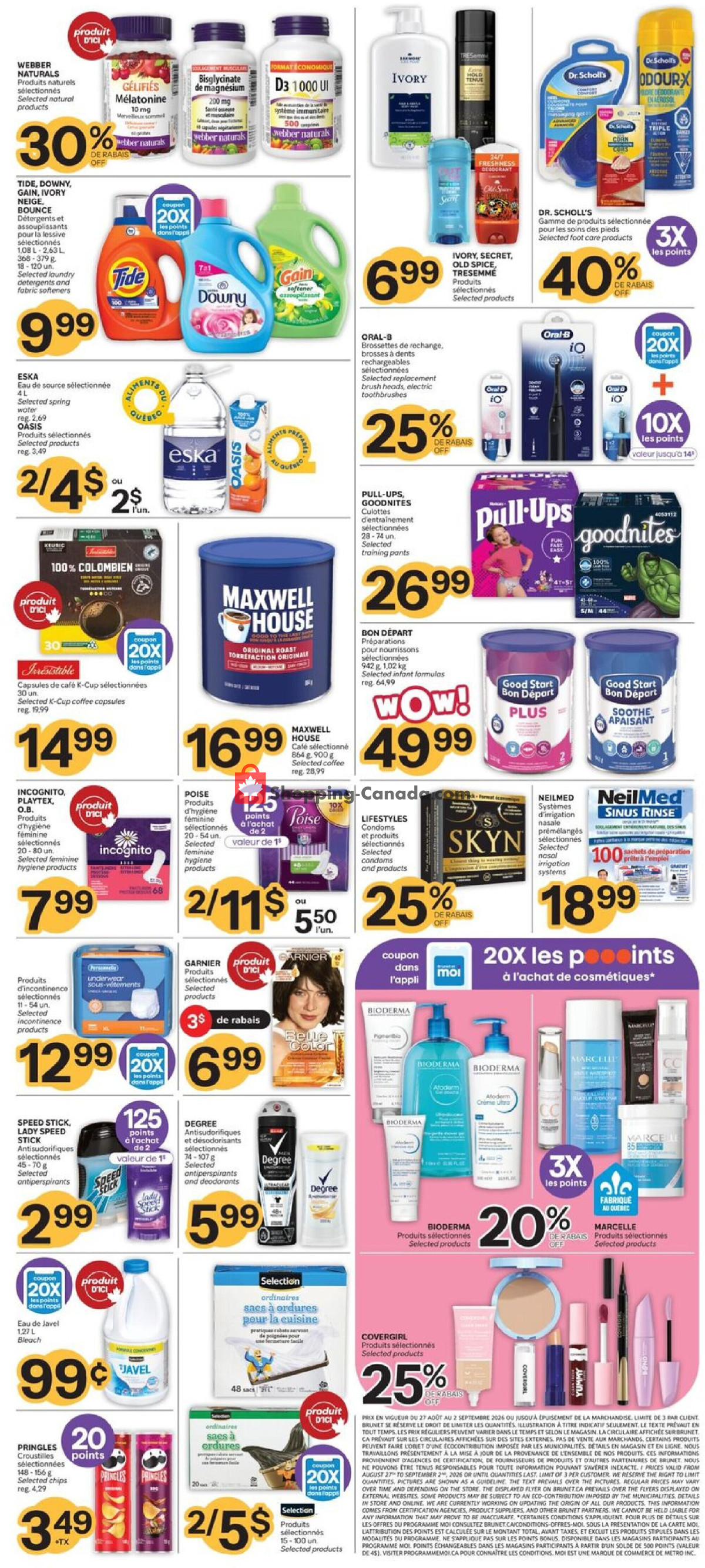 Brunet flyer from Thursday August 27, 2026 to Wednesday September 2, 2026 - page 3