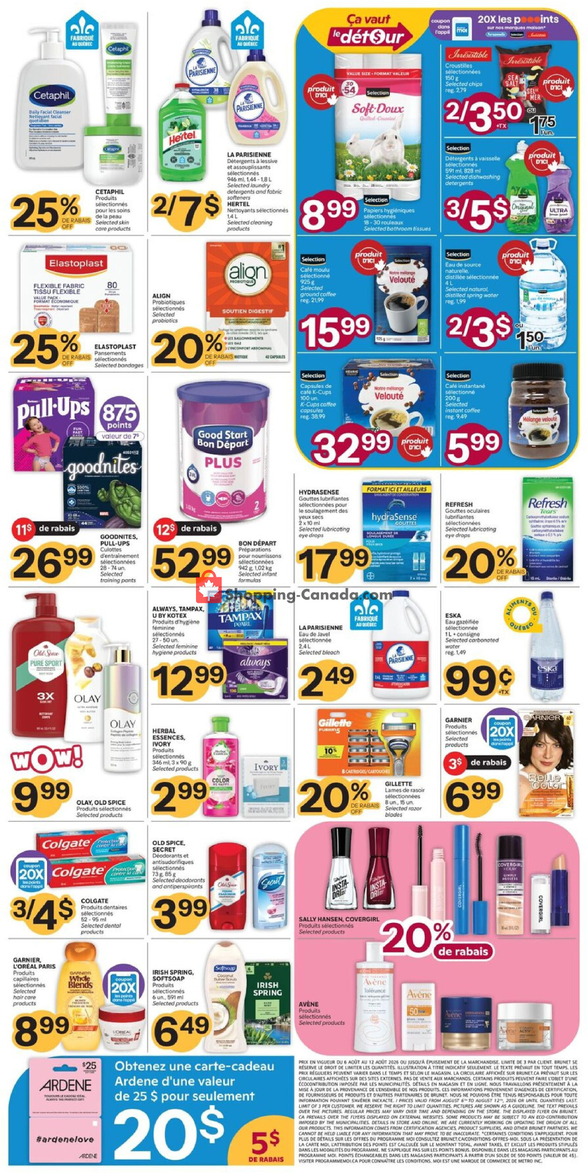 Brunet flyer from Thursday August 6, 2026 to Wednesday August 12, 2026 - page 8