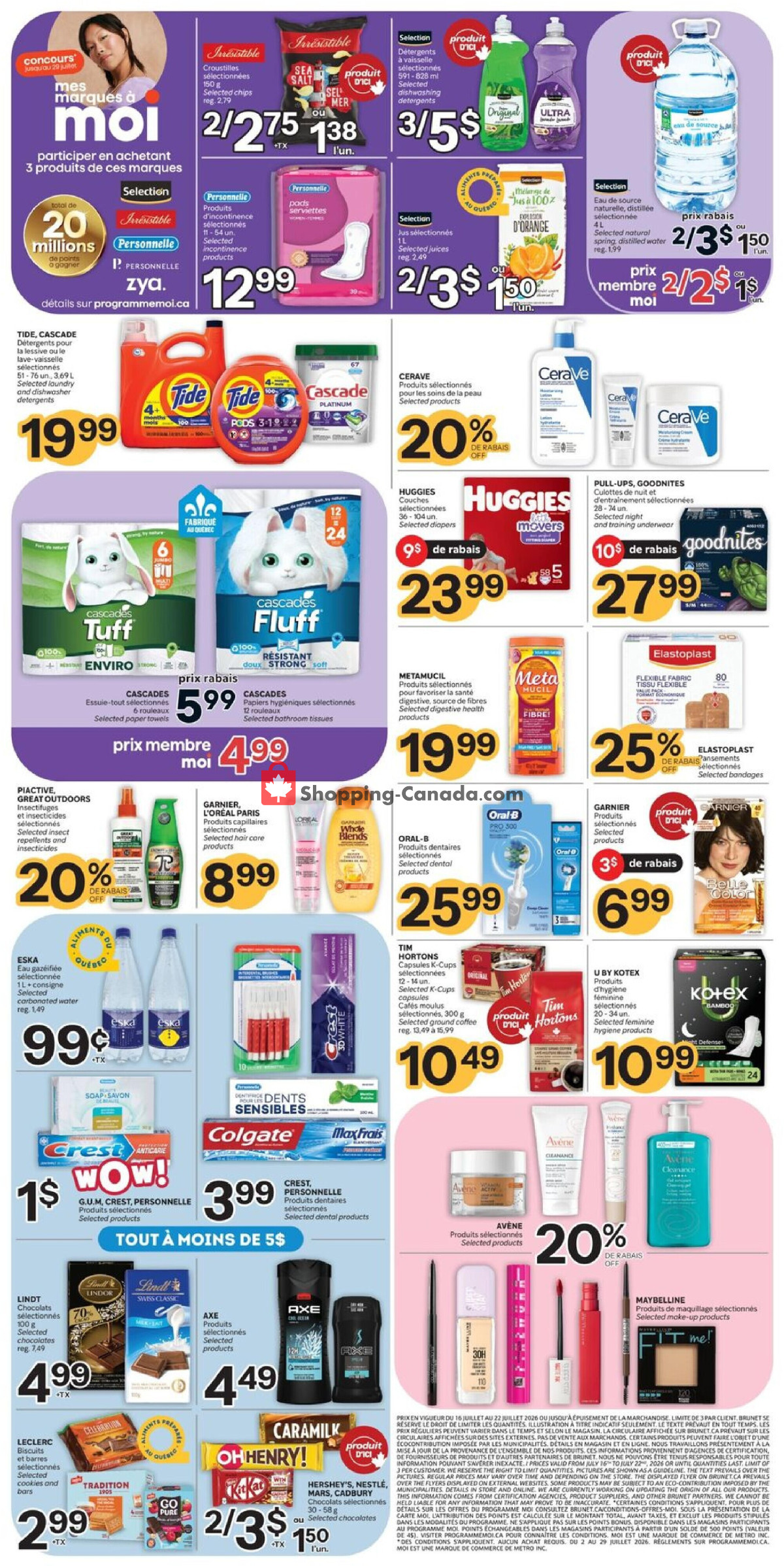 Brunet flyer from Thursday July 16, 2026 to Wednesday July 22, 2026 - page 8