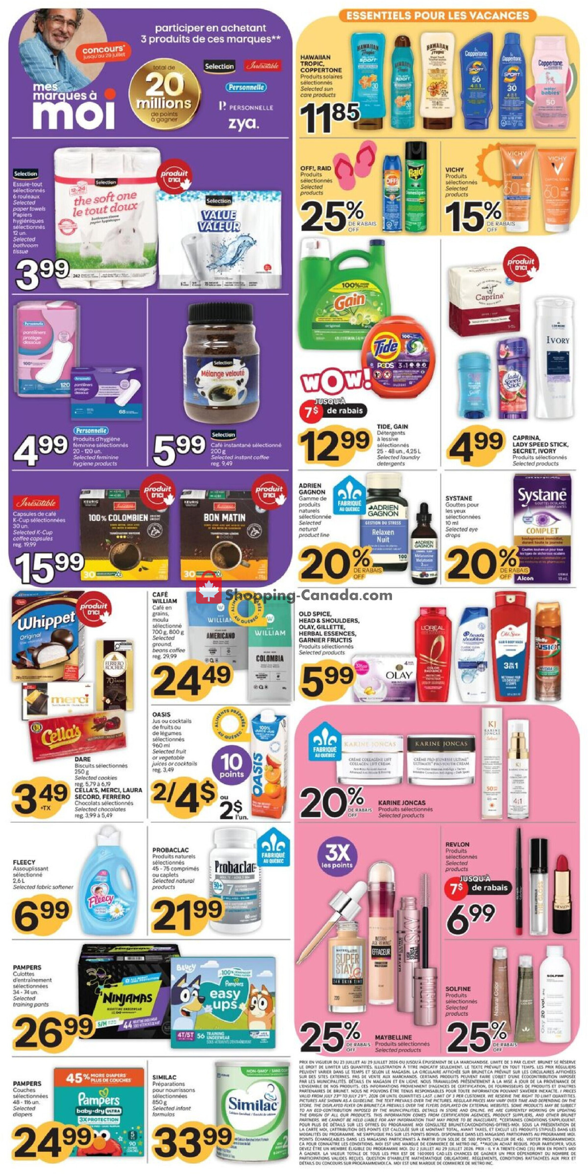 Brunet flyer from Thursday July 23, 2026 to Wednesday July 29, 2026 - page 8