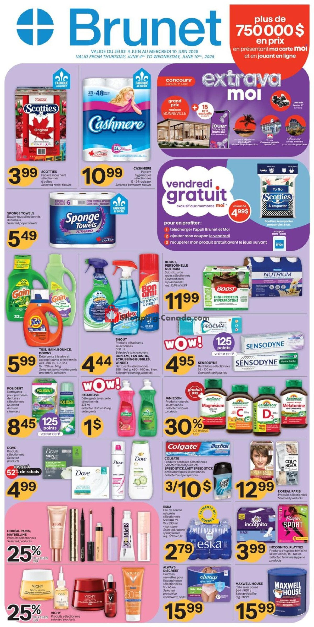 Brunet flyer from Thursday June 4, 2026 to Wednesday June 10, 2026 - page 1