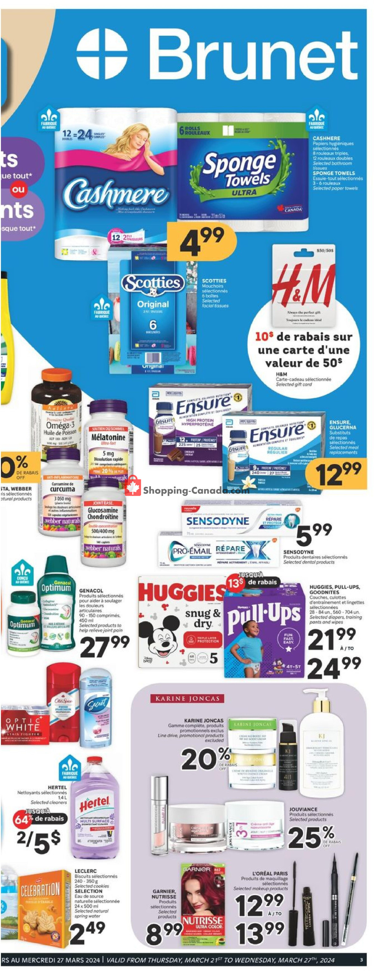 Brunet flyer from Thursday March 21, 2024 to Wednesday March 27, 2024 - page 2