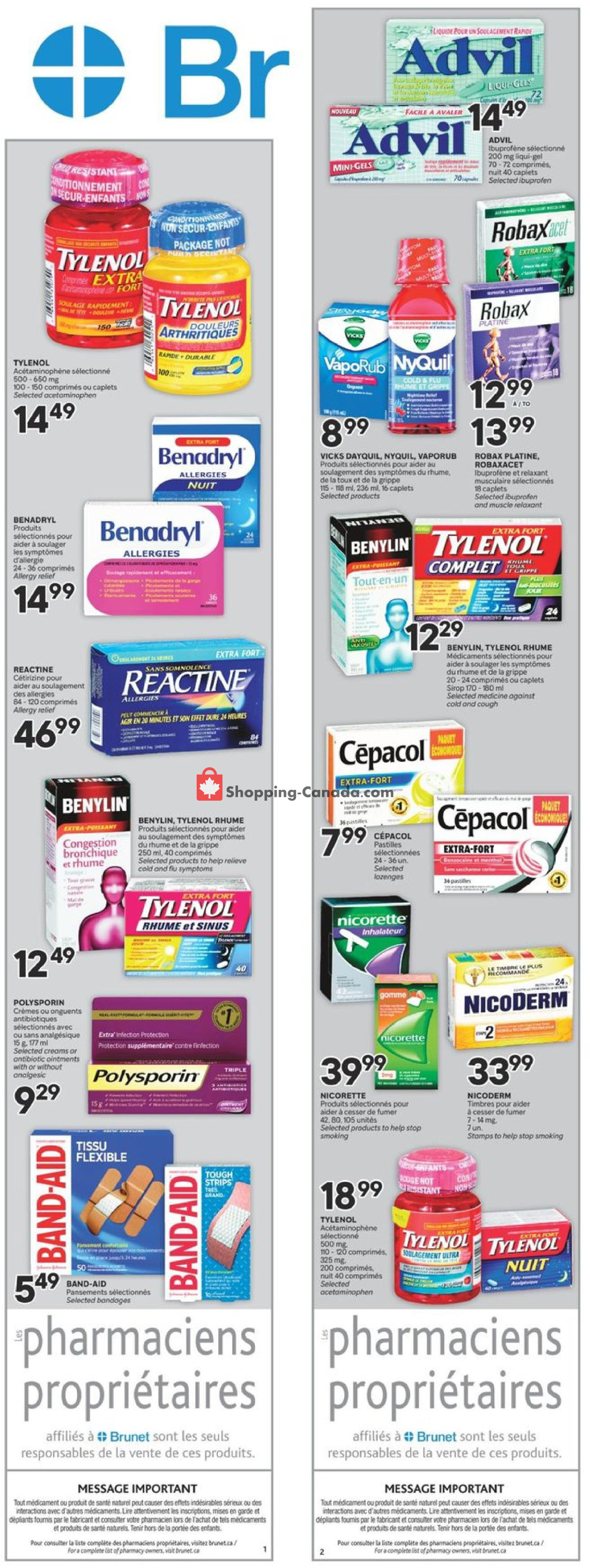 Brunet flyer from Thursday March 28, 2024 to Wednesday April 3, 2024 - page 2