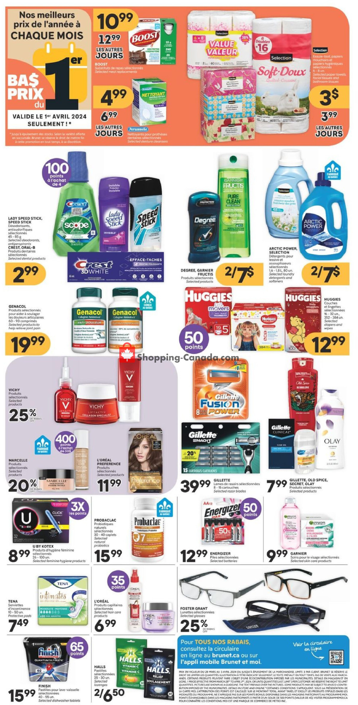 Brunet flyer from Thursday March 28, 2024 to Wednesday April 3, 2024 - page 3