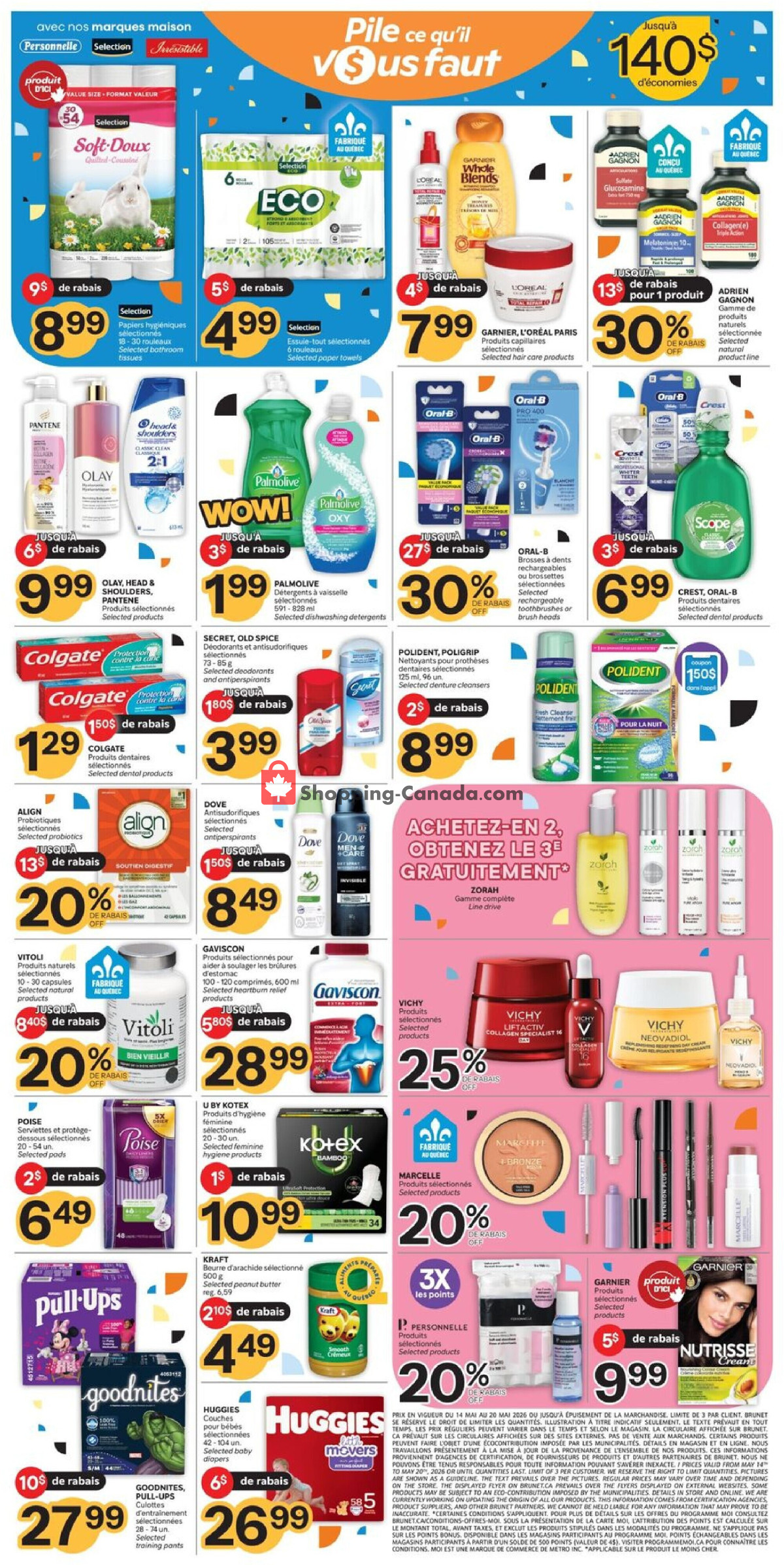 Brunet flyer from Thursday May 14, 2026 to Wednesday May 20, 2026 - page 2