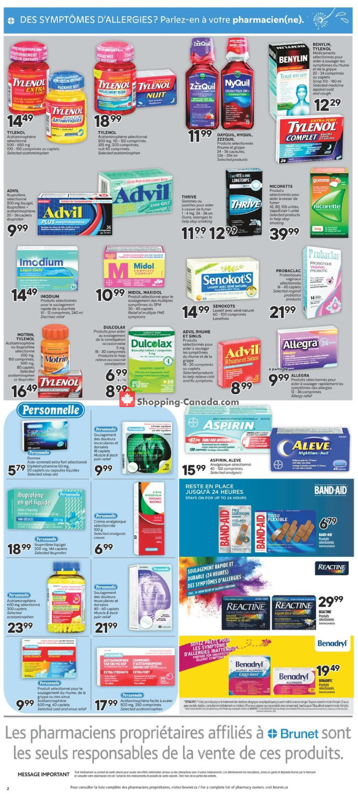 Brunet flyer from Thursday May 23, 2024 to Wednesday May 29, 2024 - page 10