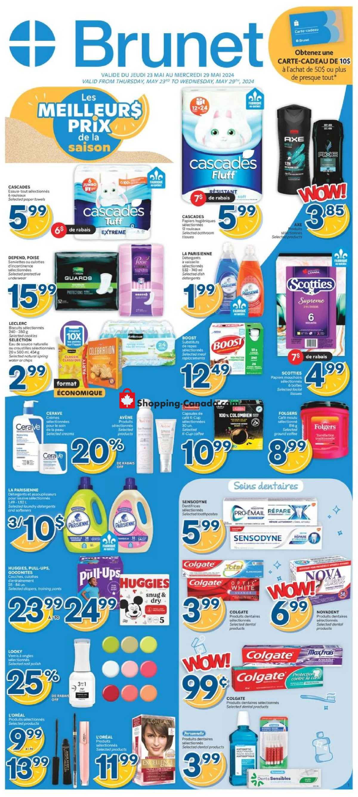 Brunet flyer from Thursday May 23, 2024 to Wednesday May 29, 2024 - page 17