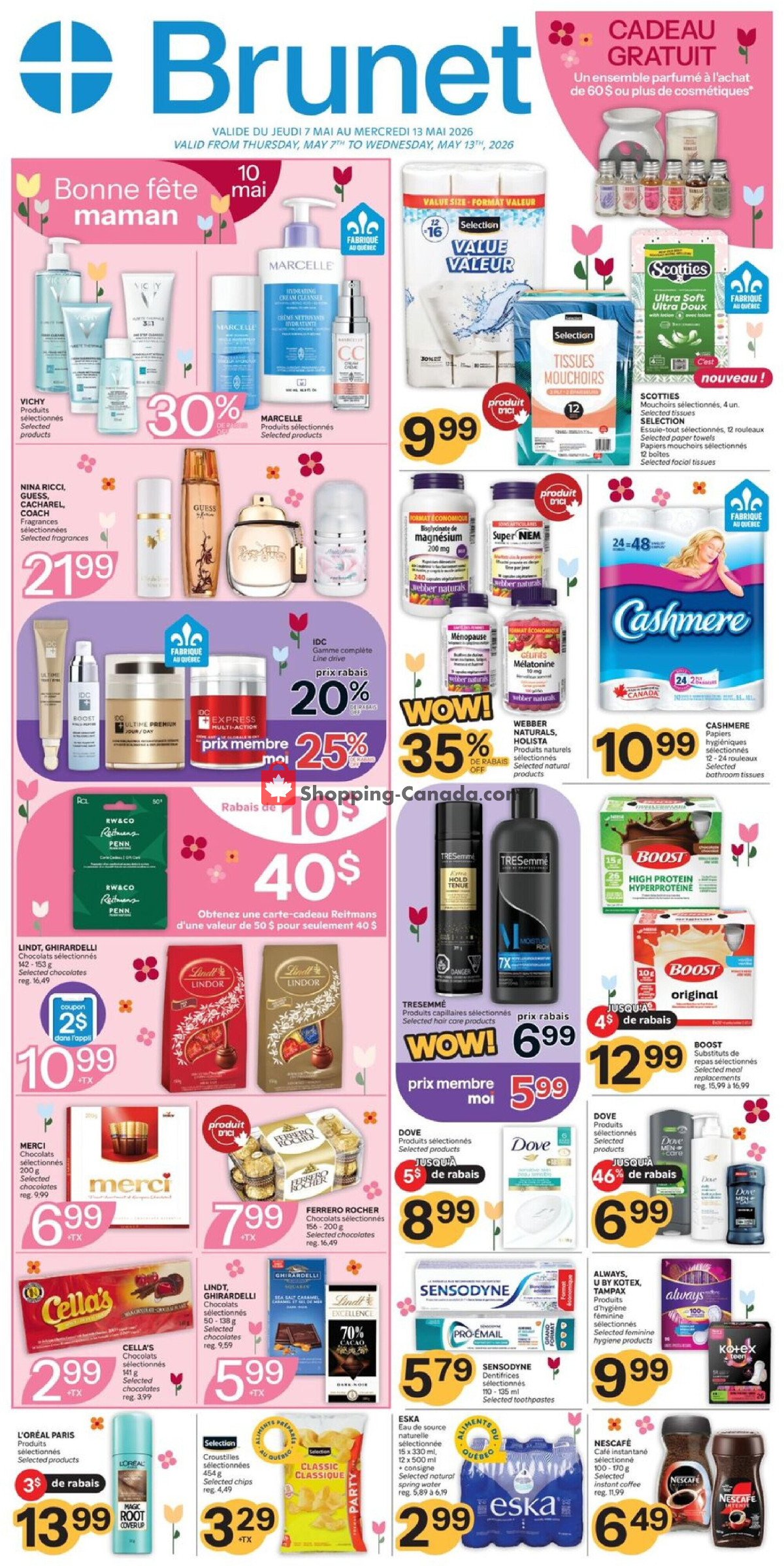 Brunet flyer from Thursday May 7, 2026 to Wednesday May 13, 2026 - page 1