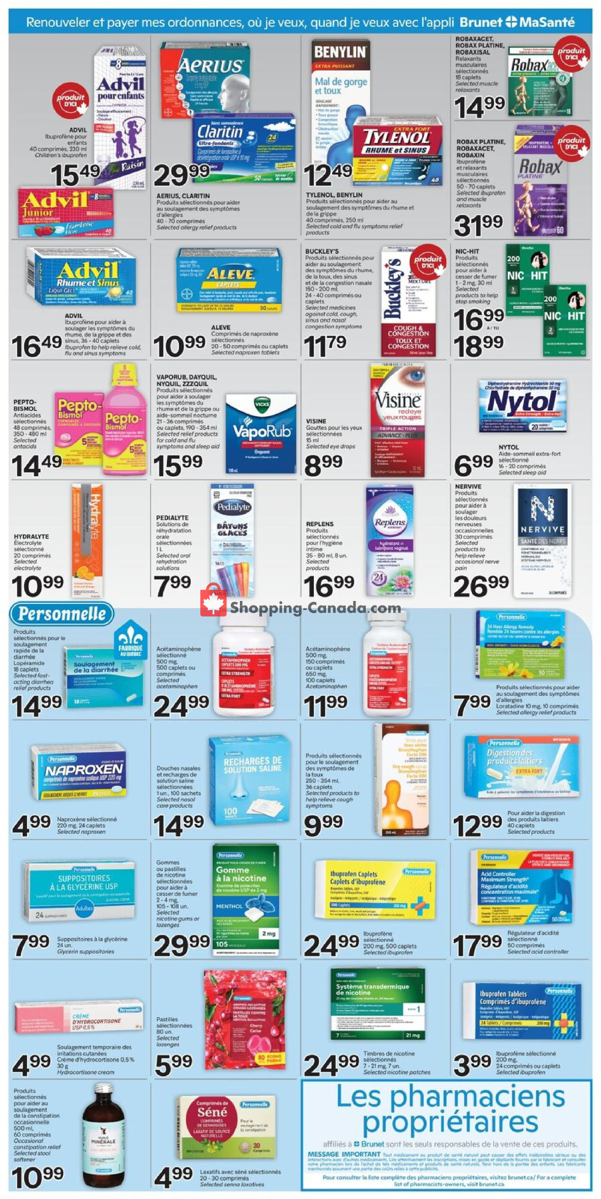 Brunet flyer from Thursday May 7, 2026 to Wednesday May 13, 2026 - page 7