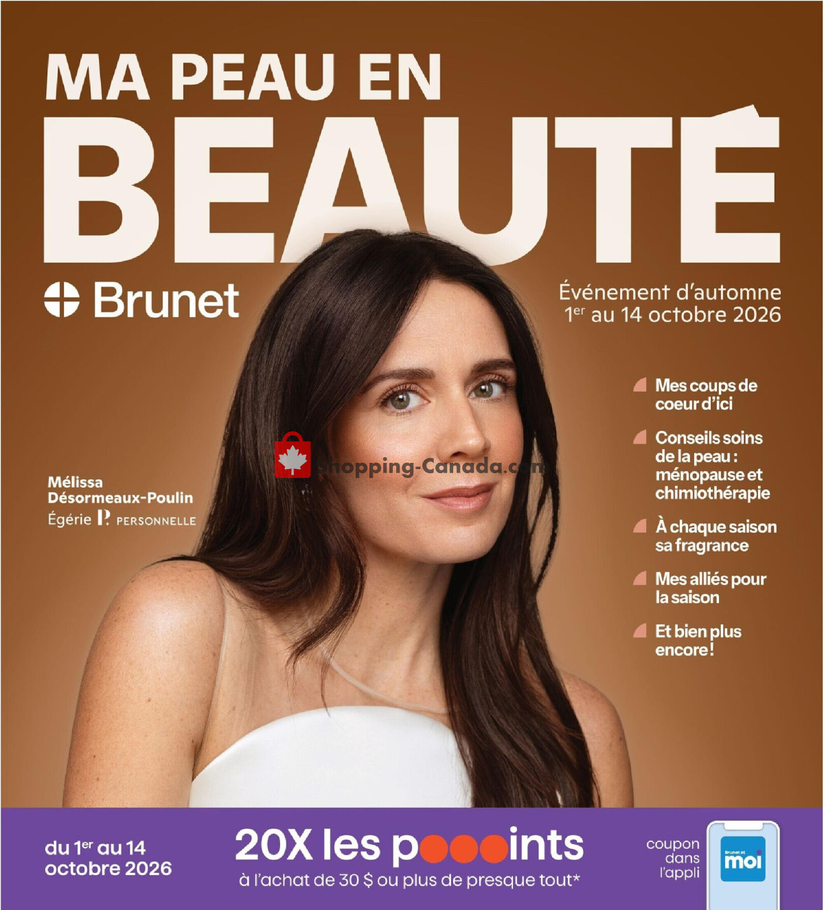Brunet flyer from Thursday October 1, 2026 to Wednesday October 14, 2026 - page 1