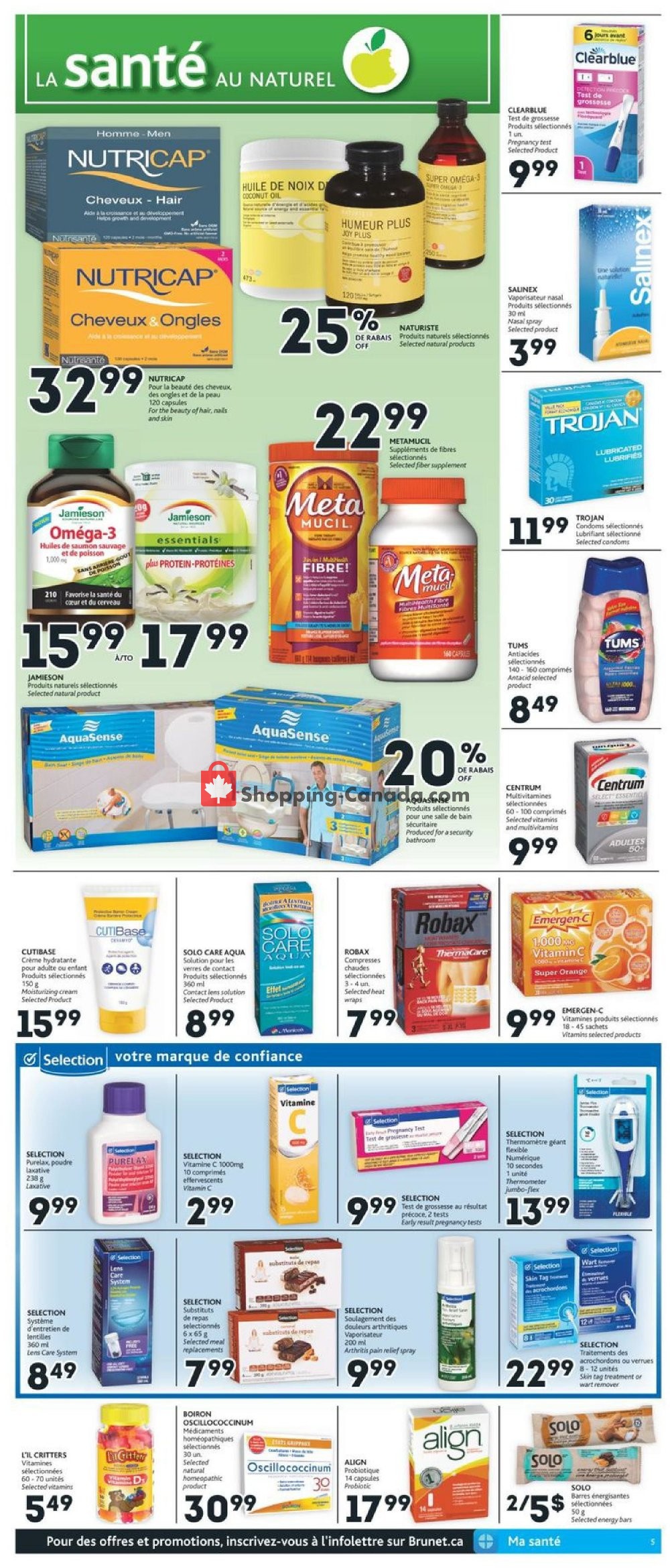 Brunet flyer from Thursday January 3, 2019 to Wednesday January 9, 2019 - page 4