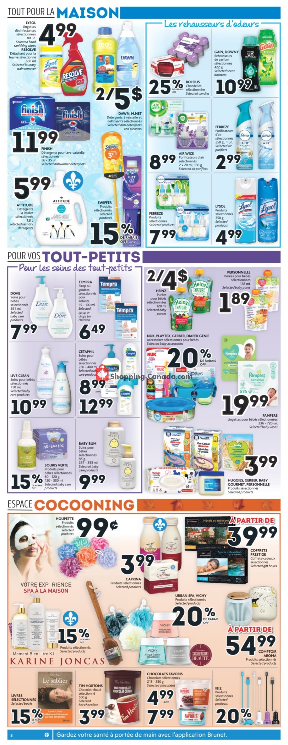 Brunet flyer from Thursday September 16, 2021 to Wednesday September 22, 2021 - page 10