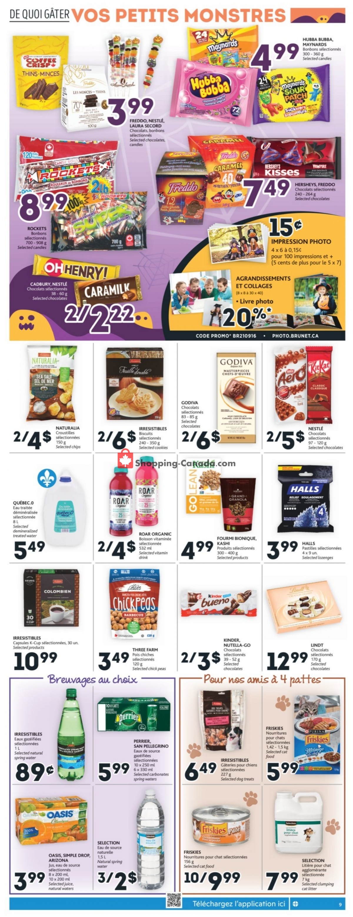 Brunet flyer from Thursday September 16, 2021 to Wednesday September 22, 2021 - page 11