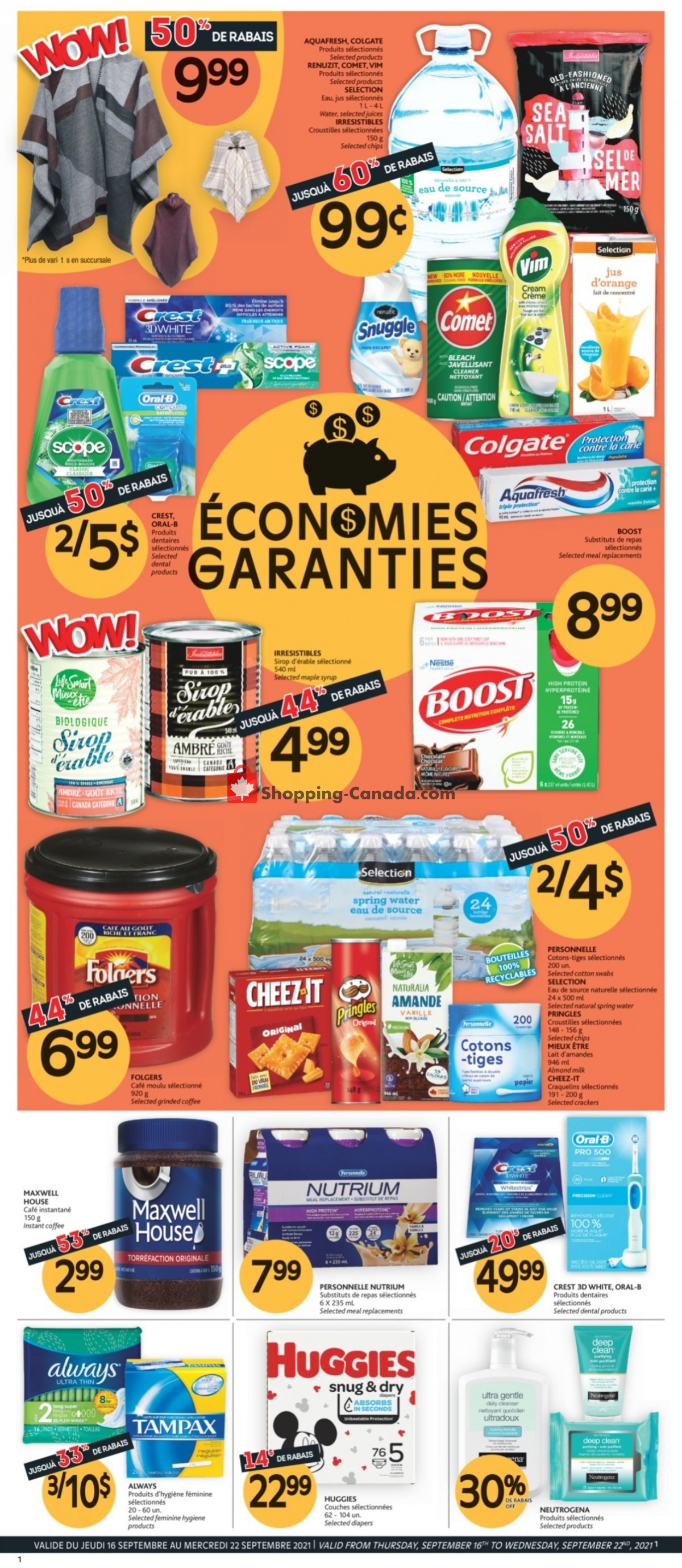 Brunet flyer from Thursday September 16, 2021 to Wednesday September 22, 2021 - page 3