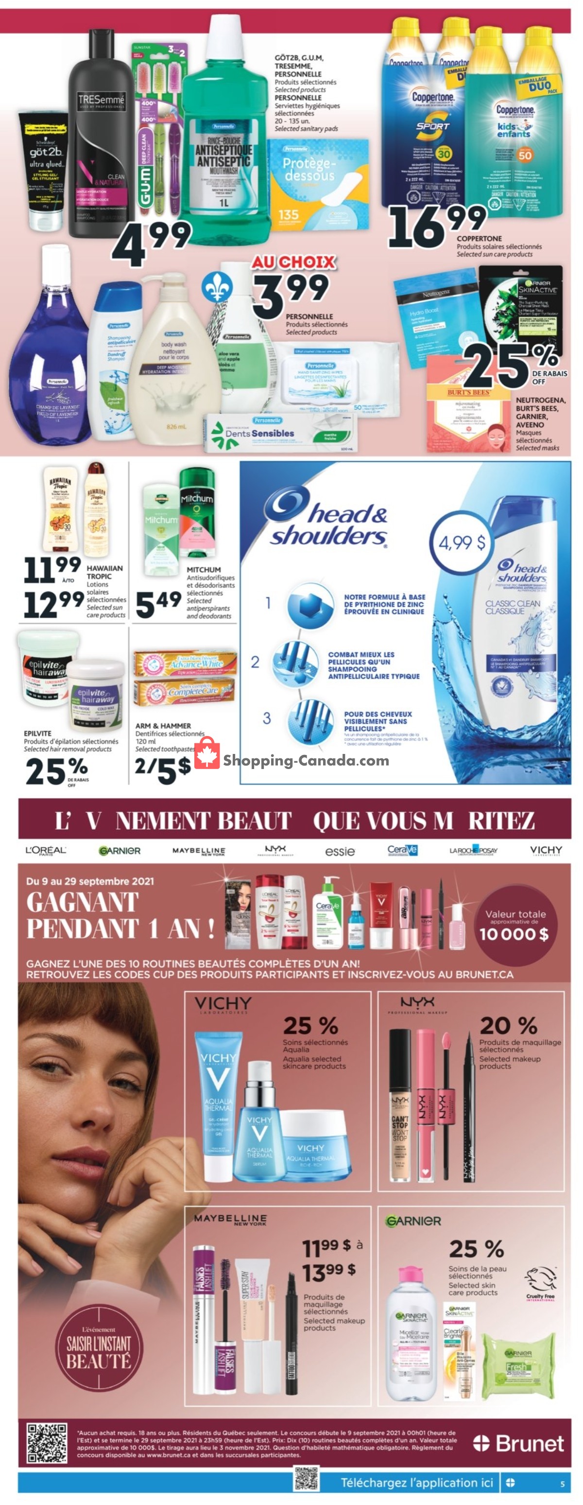 Brunet flyer from Thursday September 16, 2021 to Wednesday September 22, 2021 - page 7