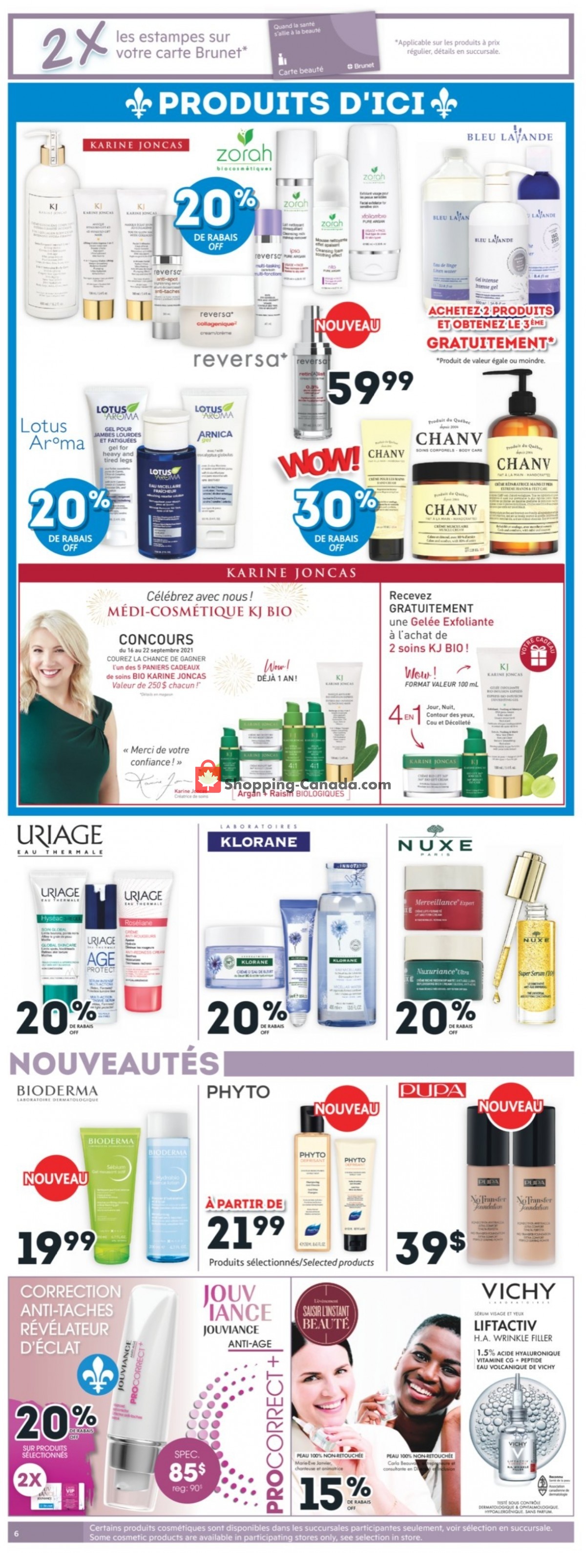 Brunet flyer from Thursday September 16, 2021 to Wednesday September 22, 2021 - page 8