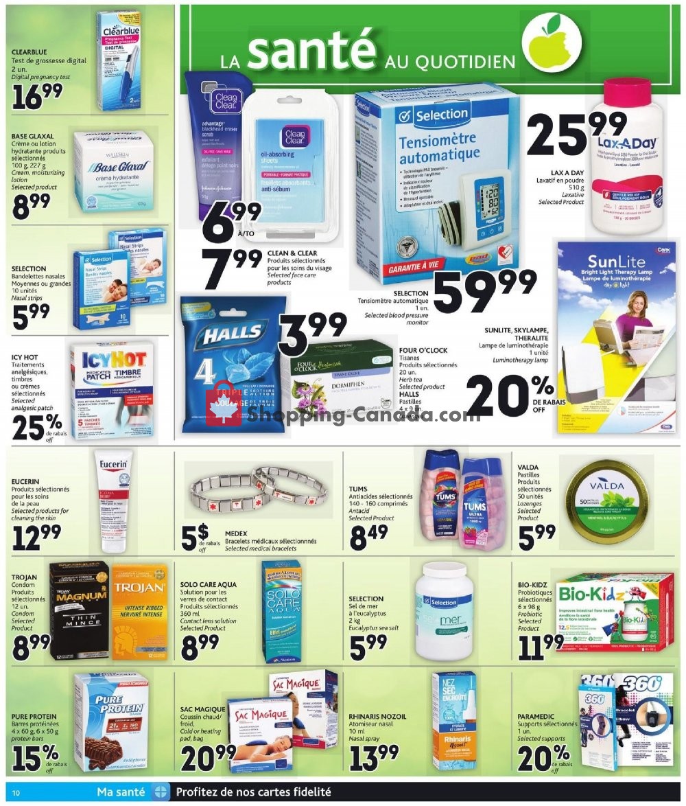 Brunet flyer from Thursday October 18, 2018 to Wednesday October 24, 2018 - page 10