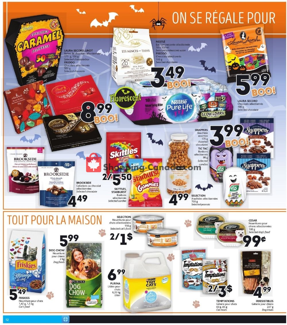 Brunet flyer from Thursday October 18, 2018 to Wednesday October 24, 2018 - page 12