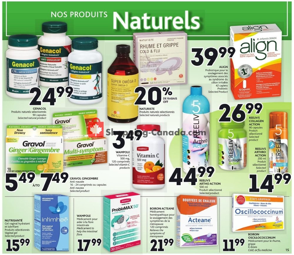 Brunet flyer from Thursday October 18, 2018 to Wednesday October 24, 2018 - page 15