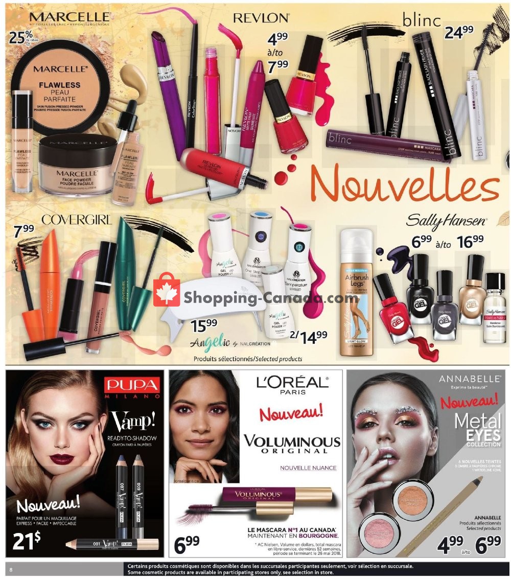 Brunet flyer from Thursday October 18, 2018 to Wednesday October 24, 2018 - page 8