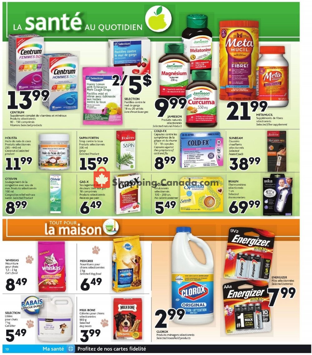 Brunet flyer from Thursday October 25, 2018 to Wednesday October 31, 2018 - page 10
