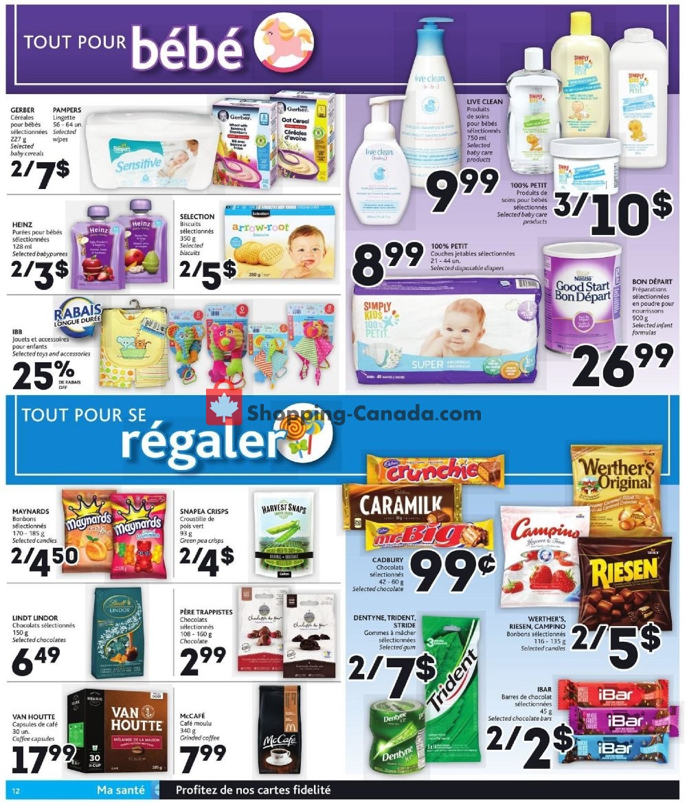 Brunet flyer from Thursday October 25, 2018 to Wednesday October 31, 2018 - page 12