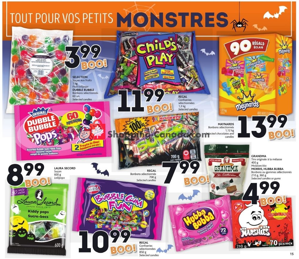 Brunet flyer from Thursday October 25, 2018 to Wednesday October 31, 2018 - page 15