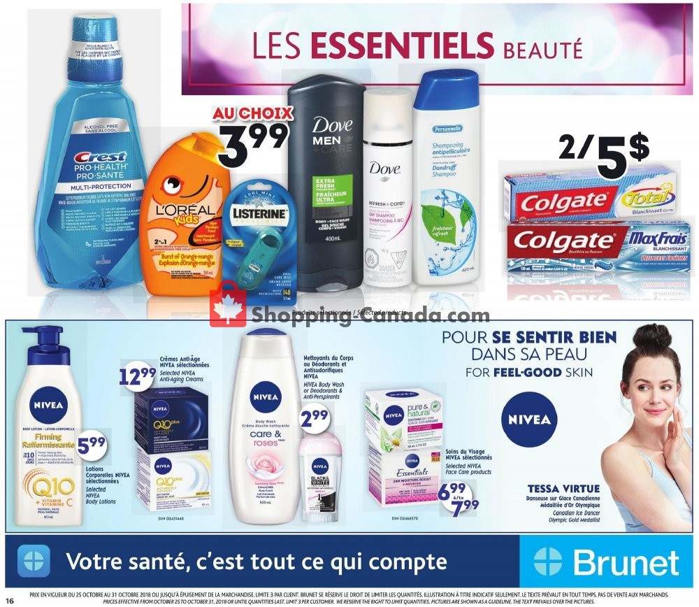 Brunet flyer from Thursday October 25, 2018 to Wednesday October 31, 2018 - page 16