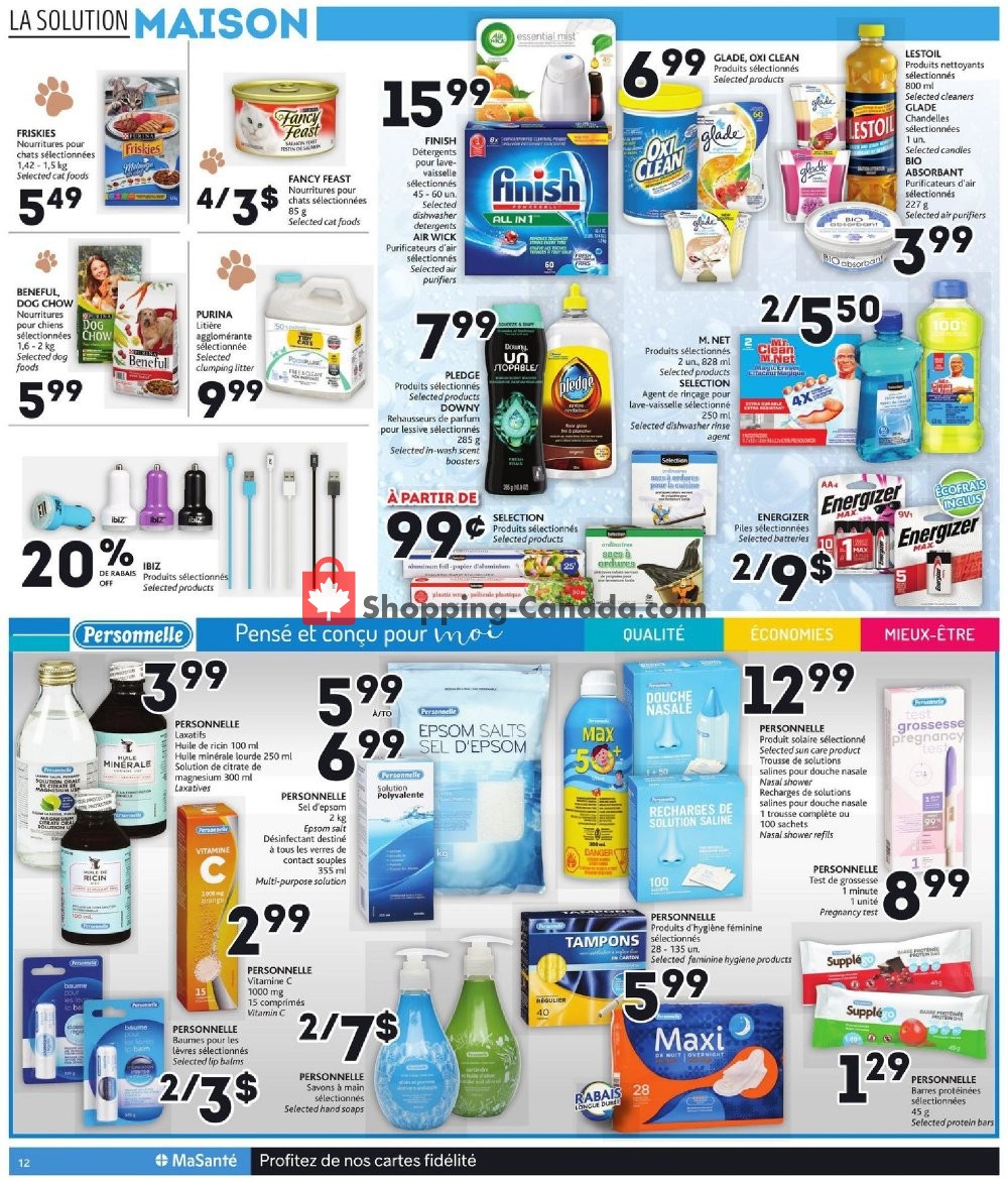 Brunet flyer from Thursday January 16, 2020 to Wednesday January 22, 2020 - page 12