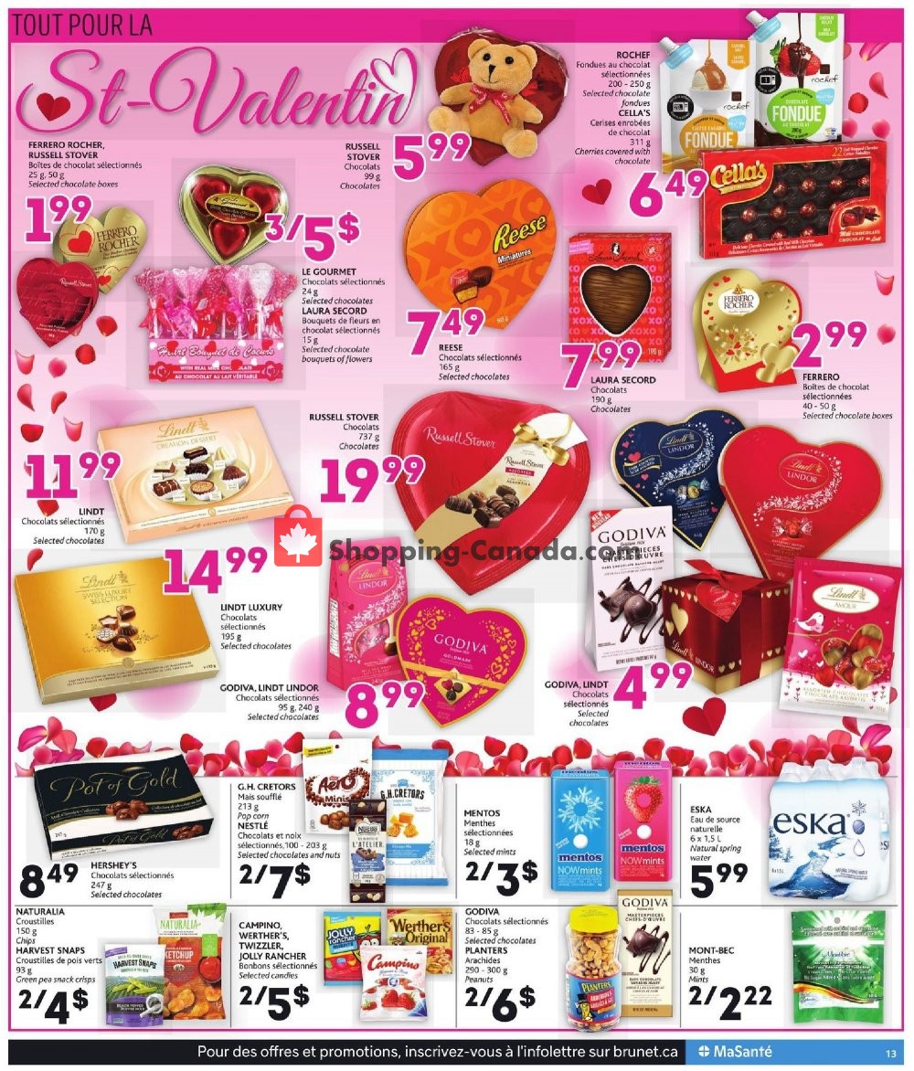 Brunet flyer from Thursday January 16, 2020 to Wednesday January 22, 2020 - page 13