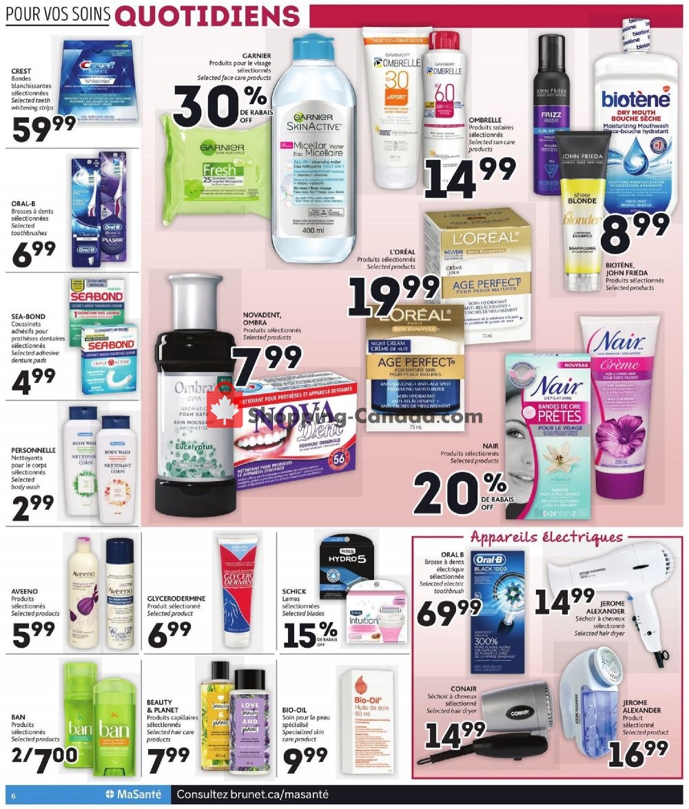 Brunet flyer from Thursday January 16, 2020 to Wednesday January 22, 2020 - page 6