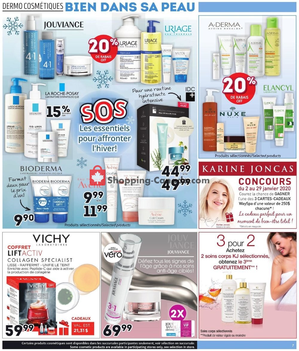 Brunet flyer from Thursday January 16, 2020 to Wednesday January 22, 2020 - page 7
