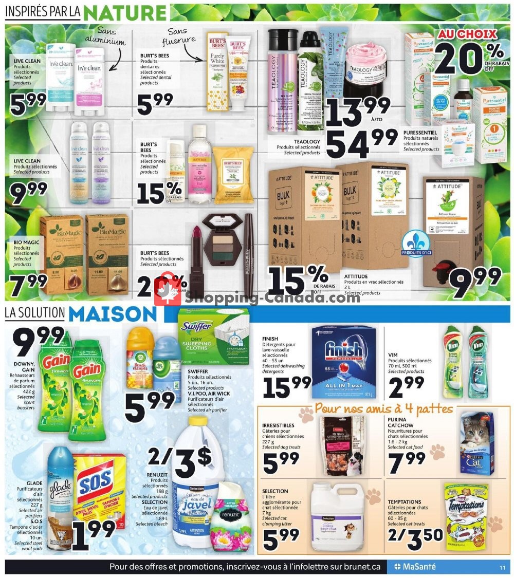 Brunet flyer from Thursday October 15, 2020 to Wednesday October 21, 2020 - page 11
