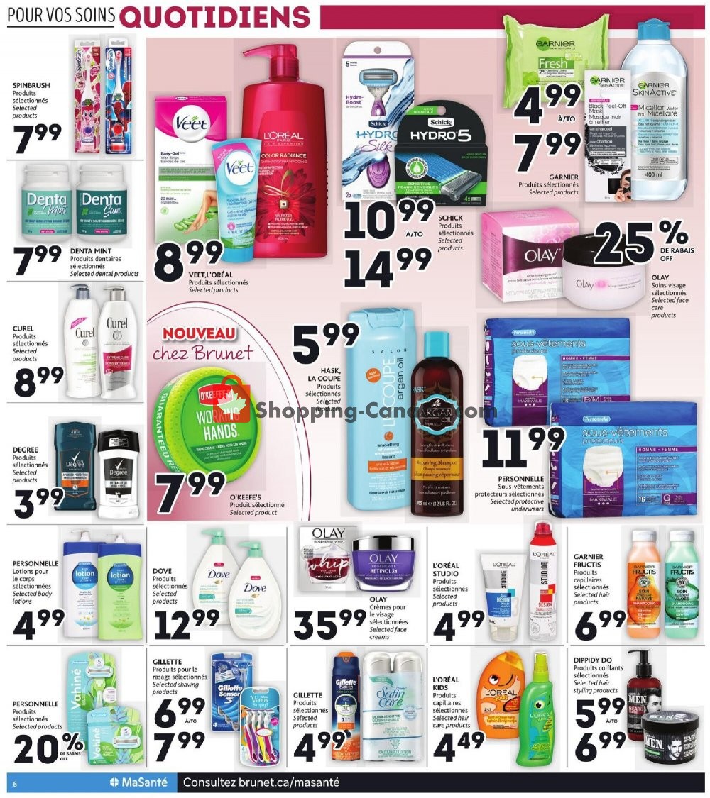 Brunet flyer from Thursday October 15, 2020 to Wednesday October 21, 2020 - page 6