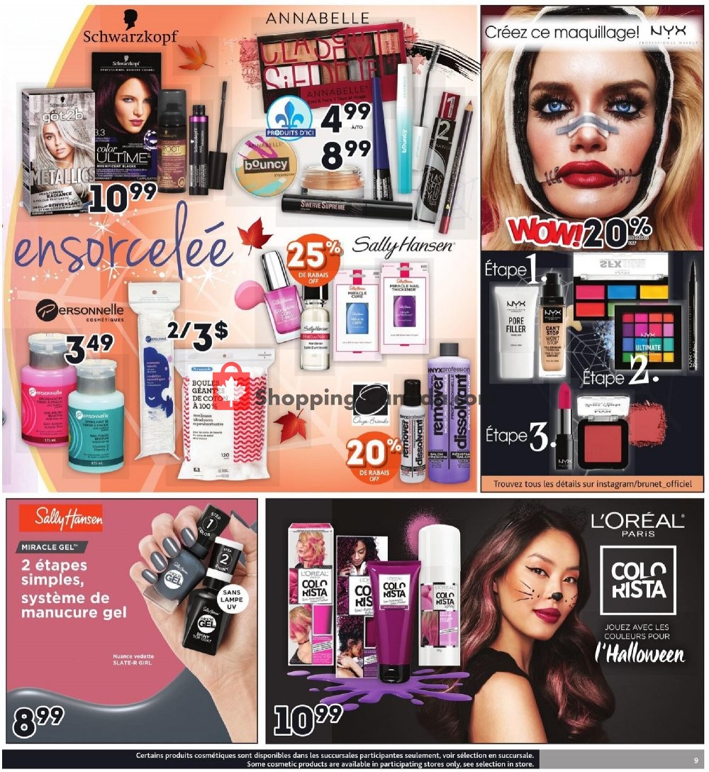 Brunet flyer from Thursday October 15, 2020 to Wednesday October 21, 2020 - page 9