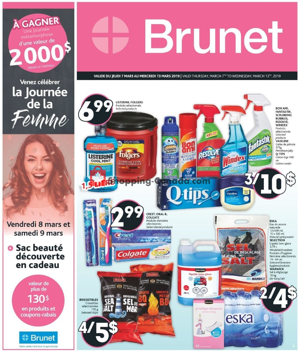 Brunet flyer from Thursday March 7, 2019 to Wednesday March 13, 2019 - page 1