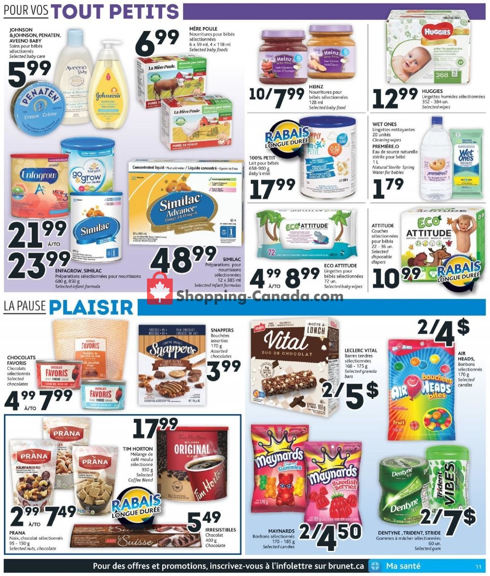 Brunet flyer from Thursday March 7, 2019 to Wednesday March 13, 2019 - page 11
