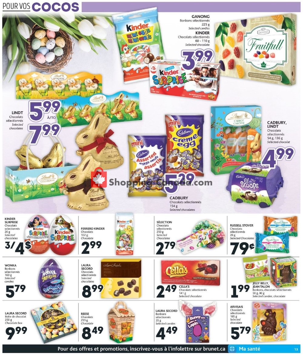 Brunet flyer from Thursday March 7, 2019 to Wednesday March 13, 2019 - page 13