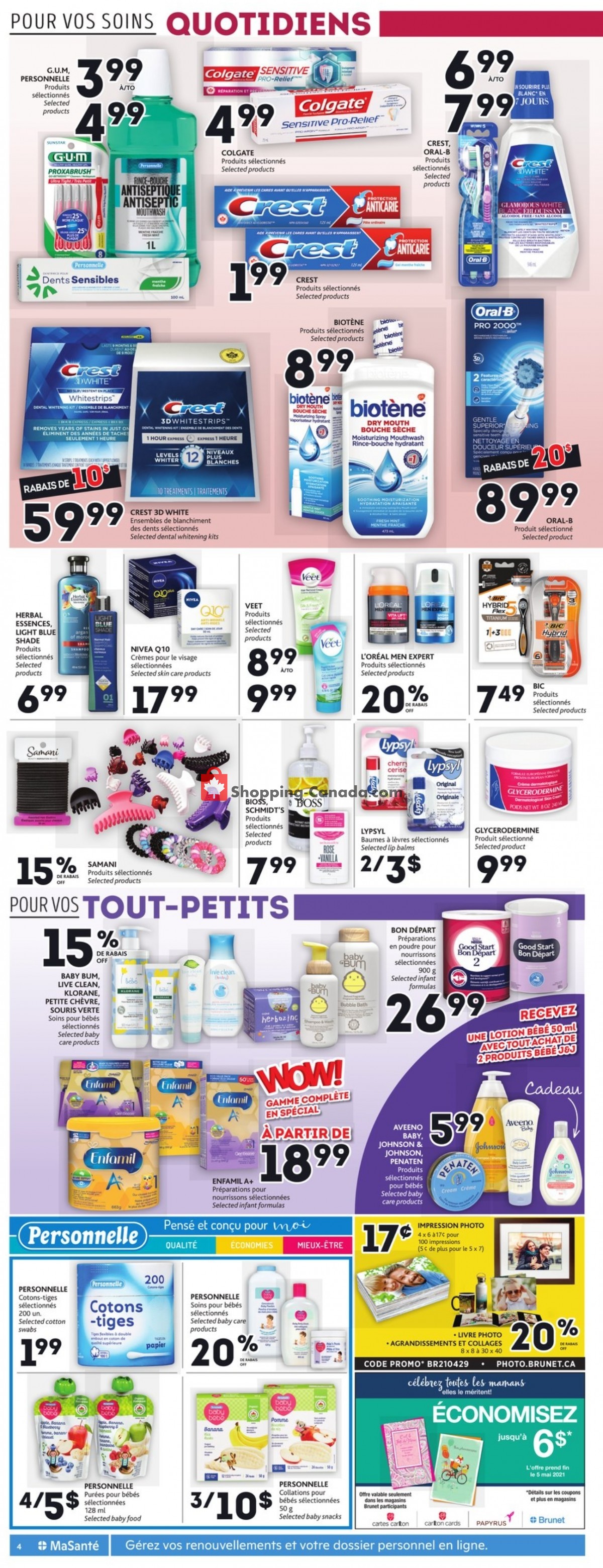 Brunet flyer from Thursday April 29, 2021 to Wednesday May 5, 2021 - page 5