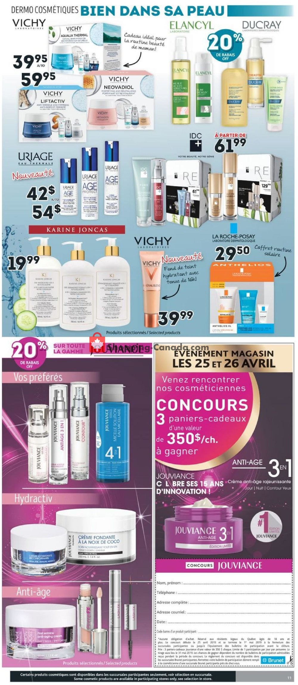 Brunet flyer from Thursday April 25, 2019 to Wednesday May 1, 2019 - page 11