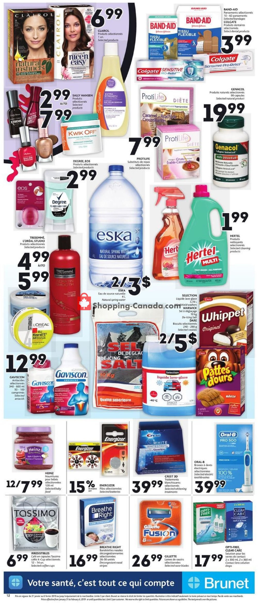 Brunet flyer from Thursday January 31, 2019 to Wednesday February 6, 2019 - page 11