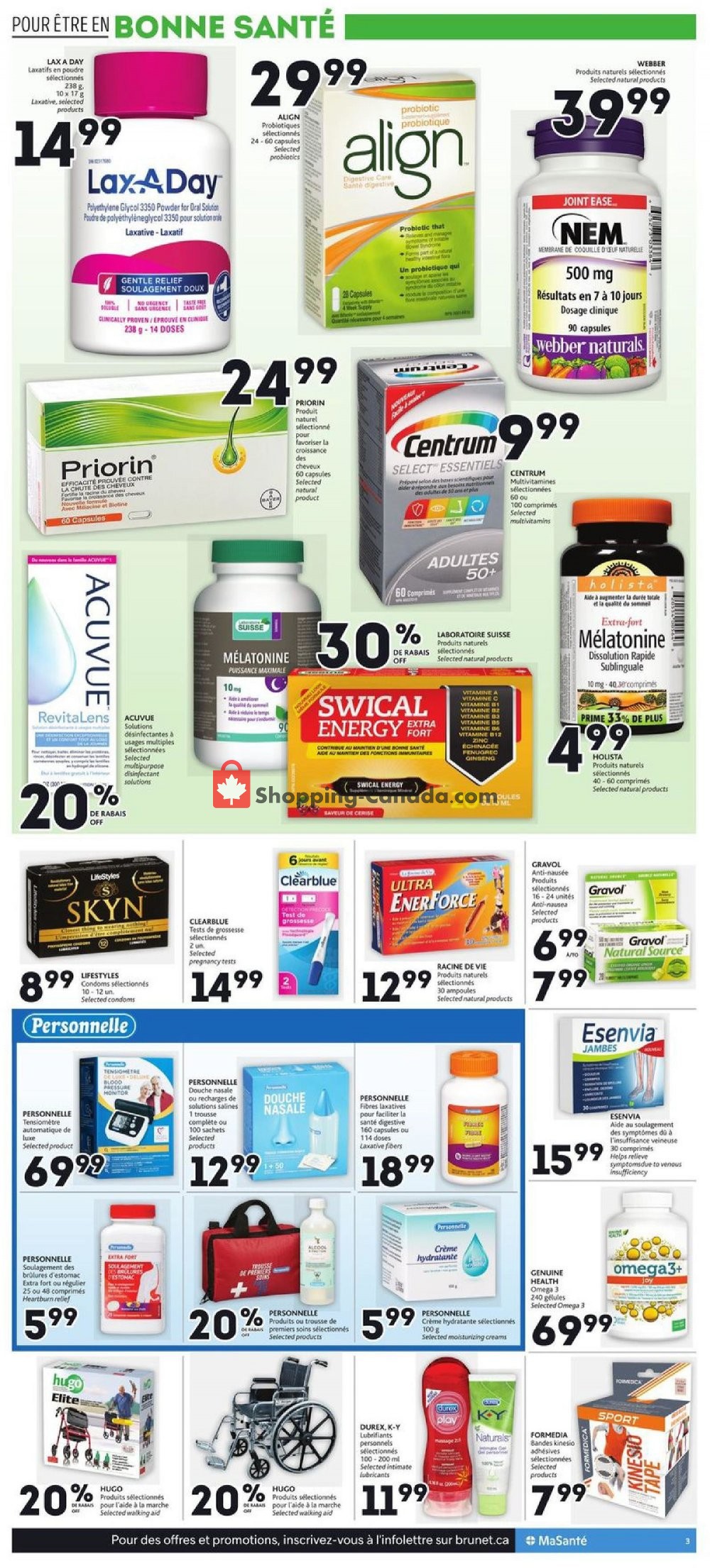 Brunet flyer from Thursday April 30, 2020 to Wednesday May 6, 2020 - page 3