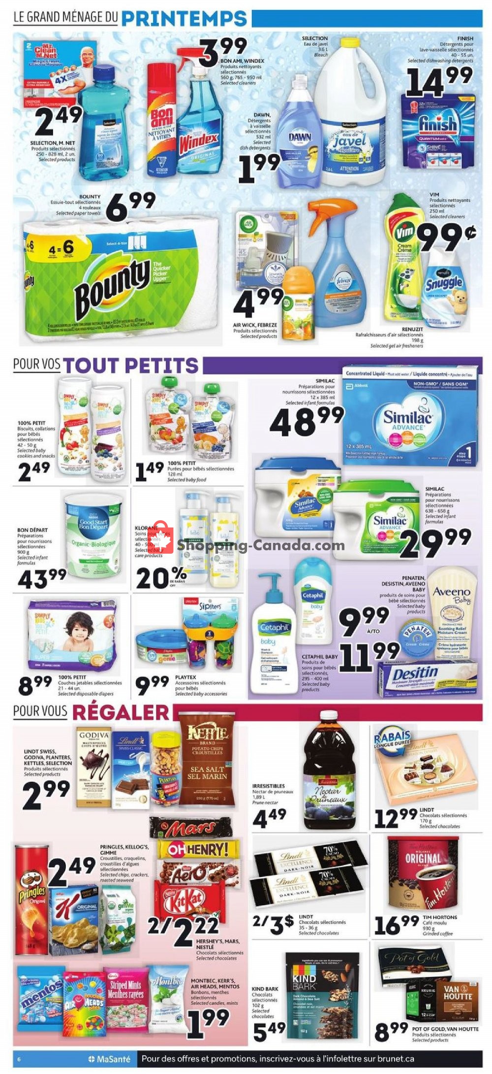 Brunet flyer from Thursday April 30, 2020 to Wednesday May 6, 2020 - page 6