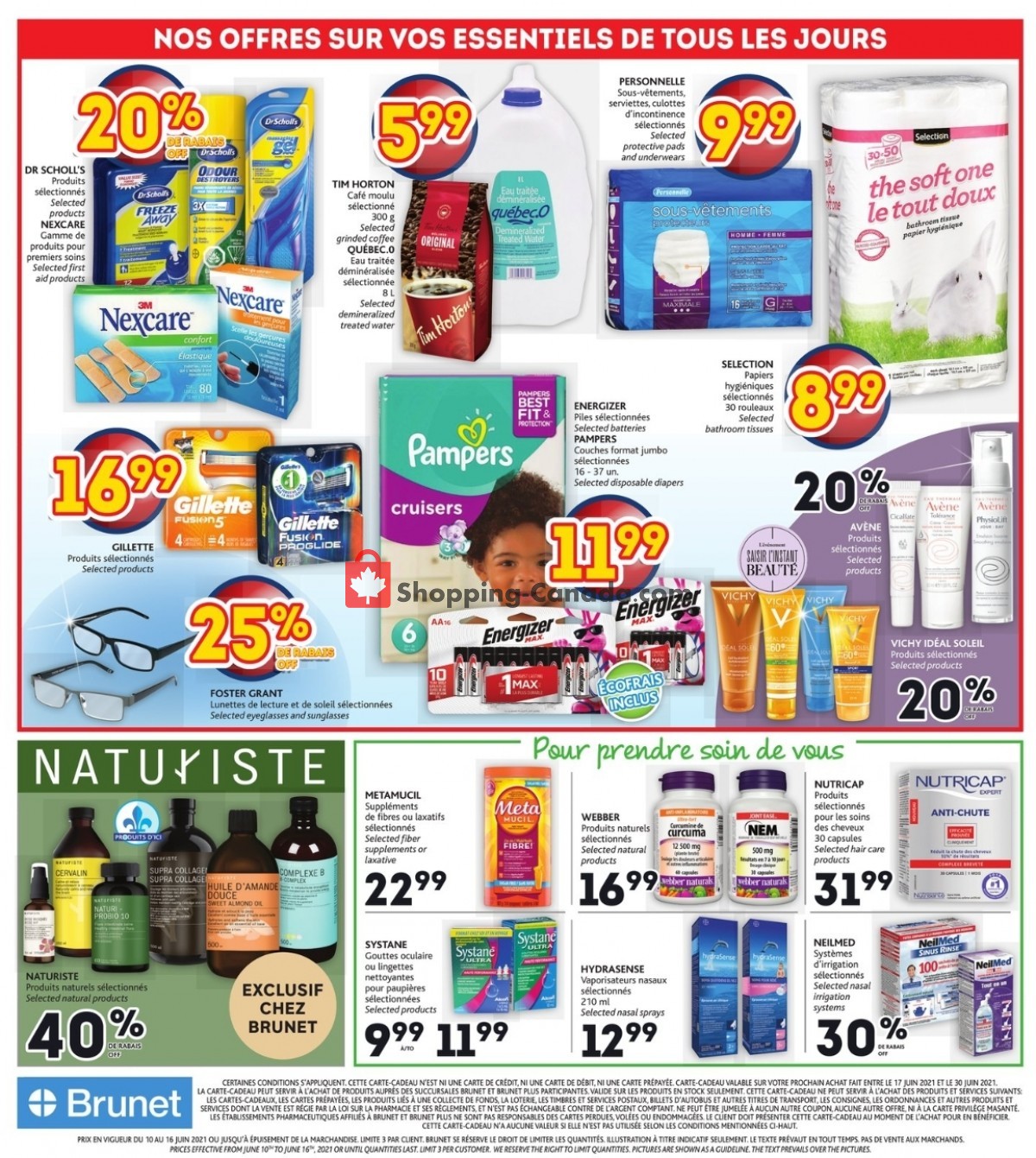 Brunet flyer from Thursday June 10, 2021 to Wednesday June 16, 2021 - page 13
